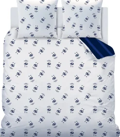 Bedlinnen met print, 100% katoen, FFF STREPEN