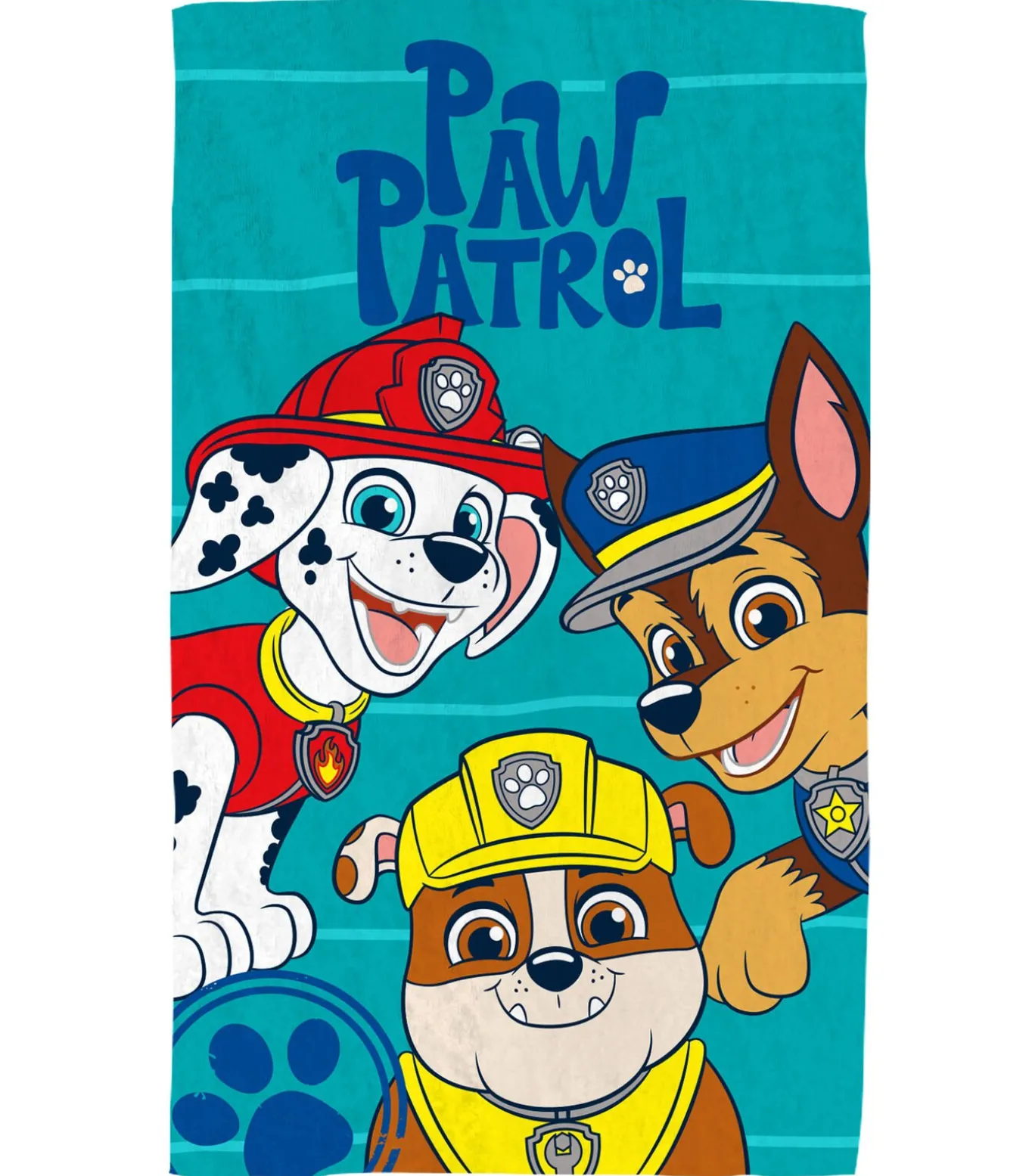 Bedrukt strandlaken, 100% katoen, PAW PATROL SUMMER