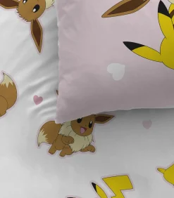 Bedrukte Beddenset 100% Katoen, POKÉMON EEVEE