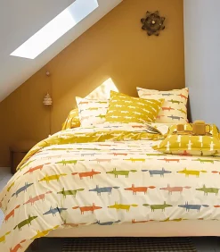 BIRTHDAY FOX Multico - Laken Perkaal Katoen