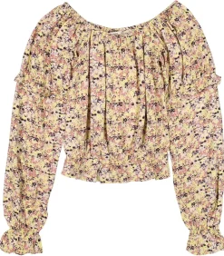 Blouse met bloemenpatroon
