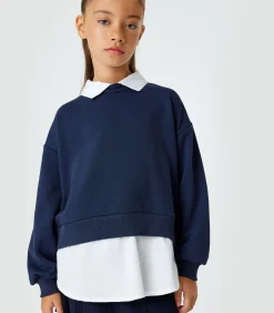 Boven knielengte Dik geplooid Rok