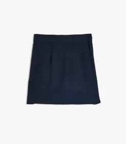 Boven knielengte Dik geplooid Rok