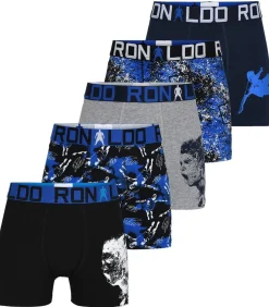 Boxershorts CR7 Boys Trunk 5-pack Set van 5