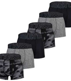 Boxershorts UA PERFORMANCE TECH - PRINT 3 IN 6PK Set van 6