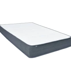 Boxspringmatras 190x140x20 cm medium zacht stof