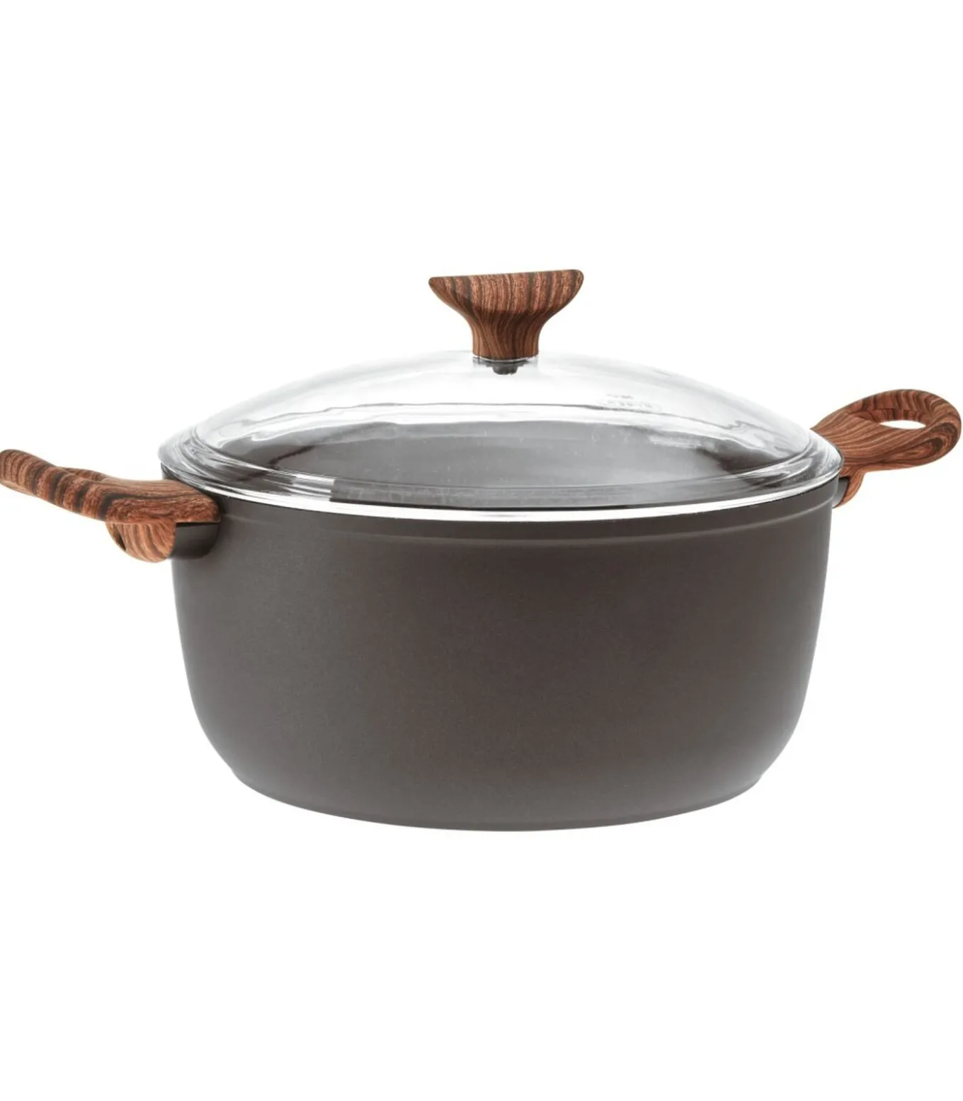 Braadpan Rock 'n' Rose - Zwart - ø 24 cm / 4.5 liter - standaard anti-aanbaklaag