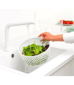 Brabantia sla centrifuge jade green - keukenhulp voor salades