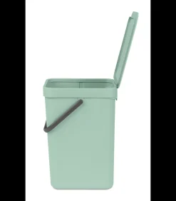 Brabantia Sort & Go afvalemmer, 12 liter - Jade Green