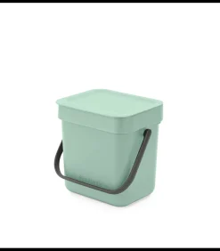 Brabantia Sort & Go afvalemmer, 3 liter - Jade Green