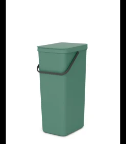 Brabantia Sort & Go afvalemmer, 40 liter - Fir Green