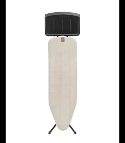 Brabantia Strijkplank B, 124x38 cm, solide stoomunithouder - Denim Grey