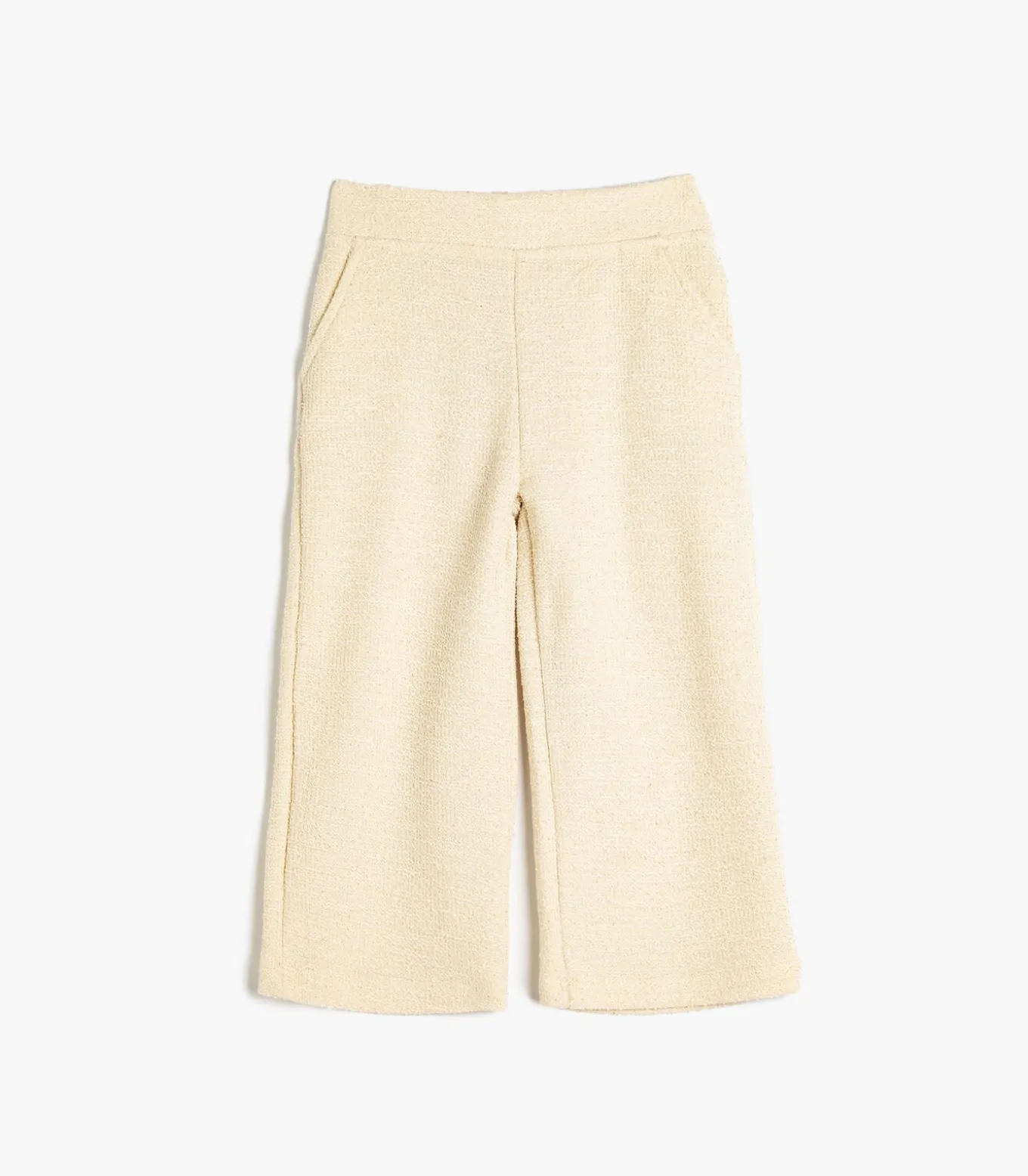 Brede pijpen Zak Gedetailleerd Sweat Bottoms