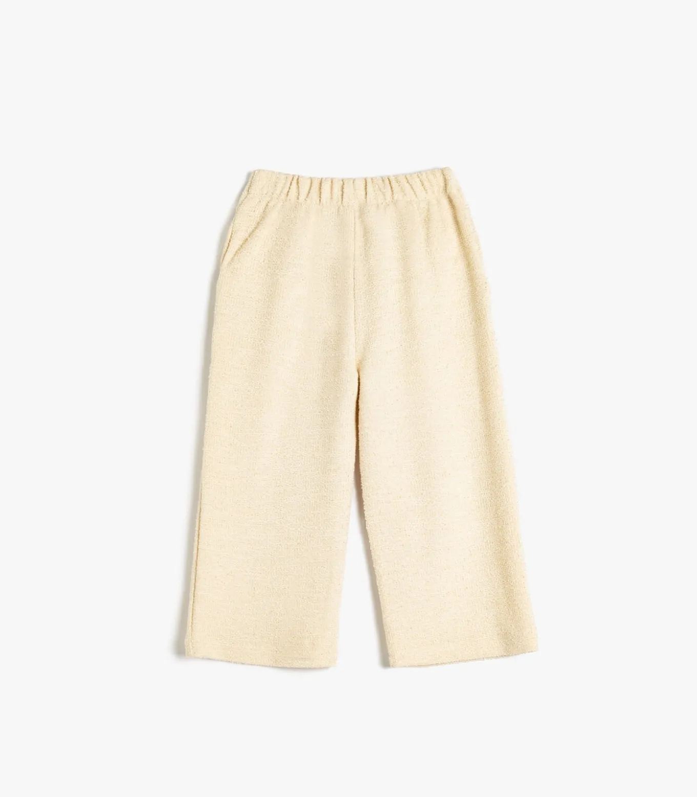 Brede pijpen Zak Gedetailleerd Sweat Bottoms