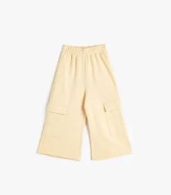 Brede pijpen Zak Gedetailleerd Sweat Bottoms