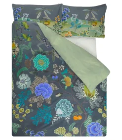 Brocart Décoratif - Effen dekbedovertrek in perkal katoen