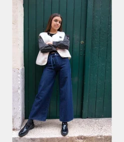 Broek flare van jeans ALEXGI