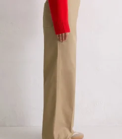 Broek met wijde pijpen