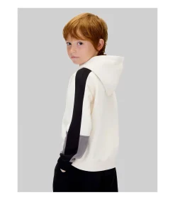 Brushed Fleece Clr Block Hoodi