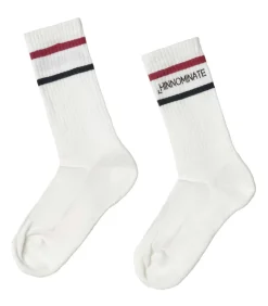 Calze Con Intarsio In Orizzontale