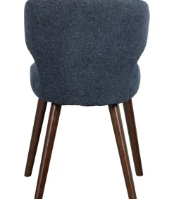 Cape Eetkamerstoelen - Stof - Blauw - Set van 6
