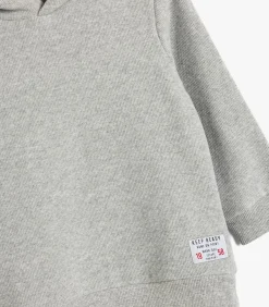 Capuchon kraag Etiket gedetailleerd Sweatshirt