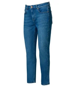 Caroline Tensen Detroit Broek Medium Blauw Denim