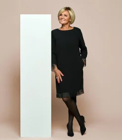 Caroline Tensen Maywood Jurk Zwart