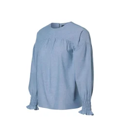 Caroline Tensen Winsley Blouse Licht Blauw