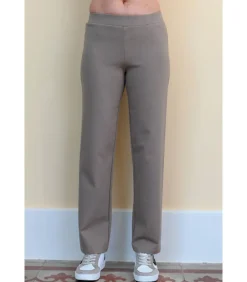 CHALBI Comfortabele broek Milano beige