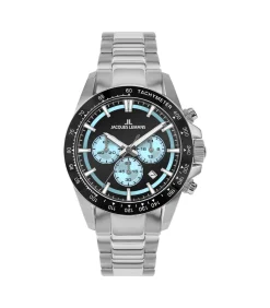 Chronograaf Liverpool Black - Light blue