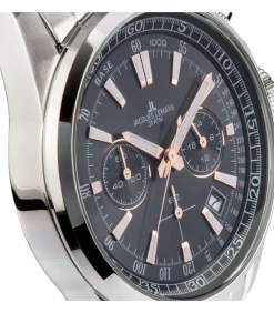 Chronograaf Liverpool Steel Black - Rose-gold