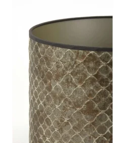 Cilinder lampenkap Elodi - Brons - 40x40x30cm