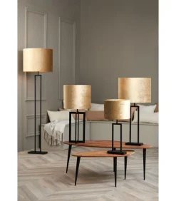 Cilinder Lampenkap Gemstone - Brons - Ø30x21cm