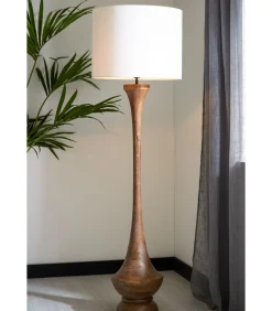 Cilinder lampenkap Livigno - Wit - Ø50x38cm