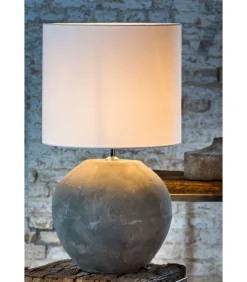 Cilinder lampenkap Polycotton - Wit - Ø50x38cm