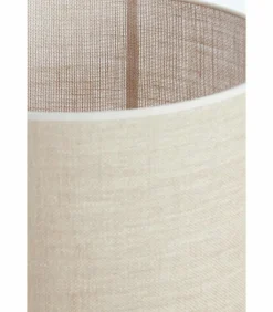 Cilinder lampenkap Sendai - Bruin - Ø35x40cm