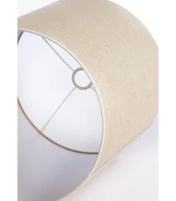 Cilinder lampenkap Sendai - Bruin - Ø35x40cm