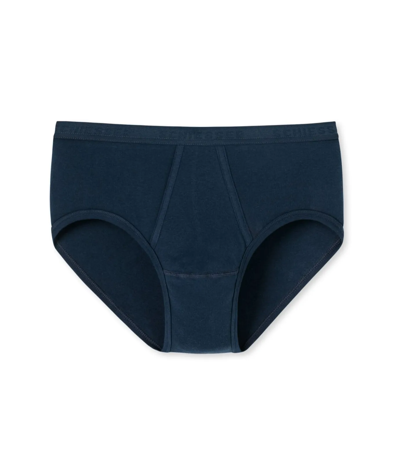 Classic Herenslip Fijnrib Donkerblauw