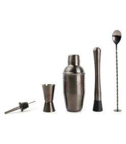 Cocktailset 7-delig zwart Bar