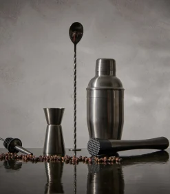 Cocktailset 7-delig zwart Bar