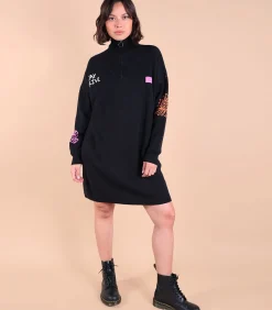 Coltrui jurk met halve rits SOUANE