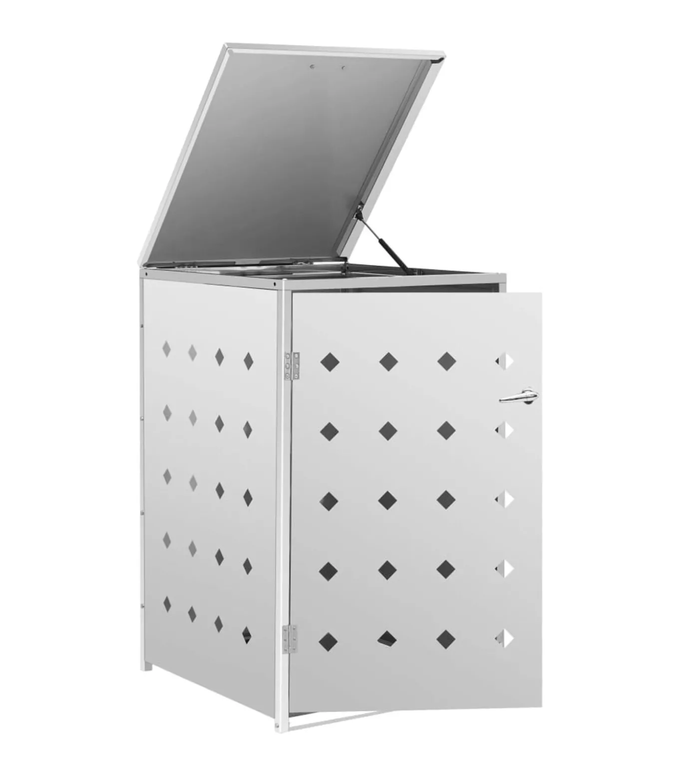 Containerberging enkel 240 L roestvrij staal