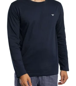 Controleer Pyjamaset Met Lange Mouwen