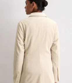 Corduroy blazer in de vorm van