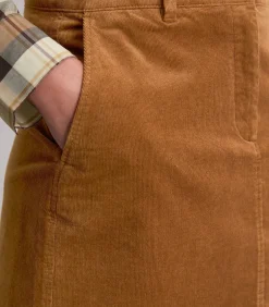 Corduroy minirok A-vorm