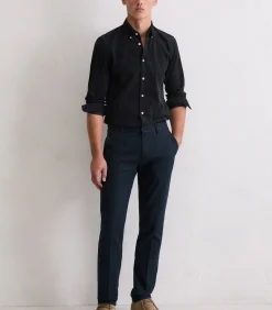 Corduroy overhemd in de vorm van