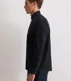 Corduroy overhemd in de vorm van