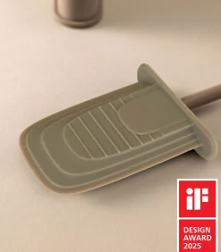 COSMIC Platte Toiletborstelhouder Mat Wit