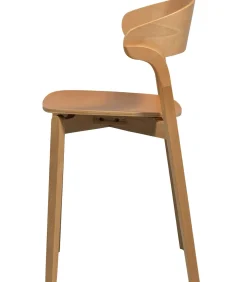 Cras Eetkamerstoelen - Essenhout - Naturel - Set van 6